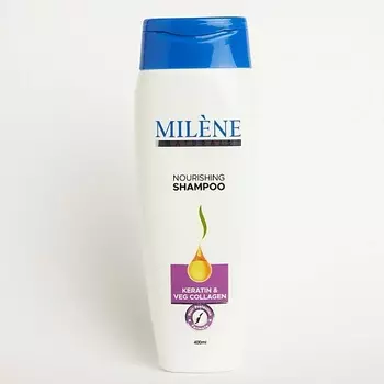 MILENE Шампунь Кератин и Растительный коллаген 400
