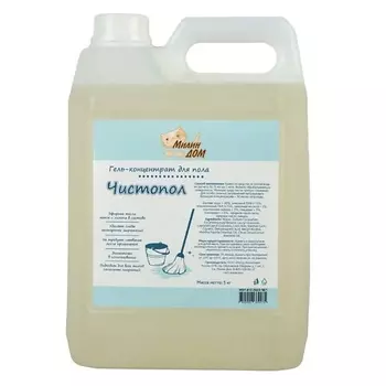 МИЛИН ДОМ Гель-концентрат для мытья пола "Чистопол" 5000.0
