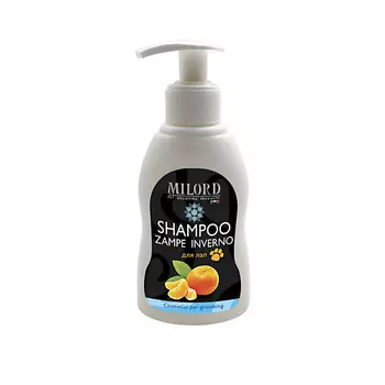 MILORD Шампунь для лап Зимний для собак и кошек, щенков и котят 200