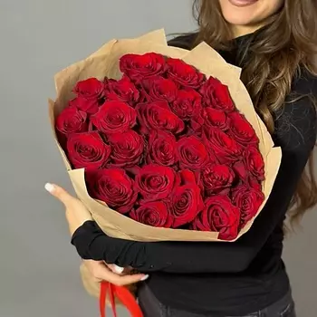 MILOTTA FLORAL SHOP 25 бордовых роз