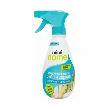 MIMI HOME Средство для мытья окон и зеркал "Эвкалипт и розмарин" 370