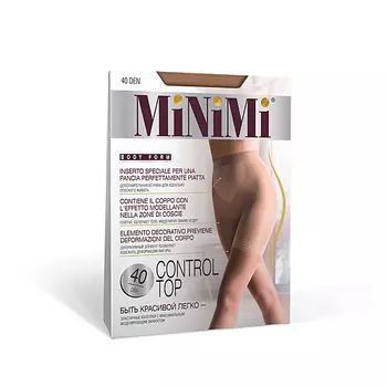 MINIMI Колготки 40/140 ден CONTROL TOP (утяжка- шорты) Daino