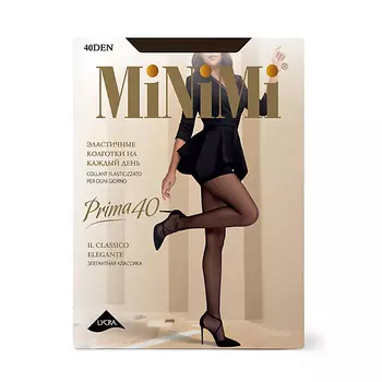 MINIMI Колготки 40 ден PRIMA (шортики) Cappuccino