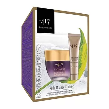 MINUS 417 Набор для ухода за лицом "Ночной антивозрастной уход"