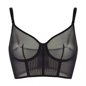 MIO MANIFESTO Корсетный бюстгальтер BLACK