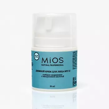 MIOS Дневной крем SPF 15 с гиалуроновой кислотой