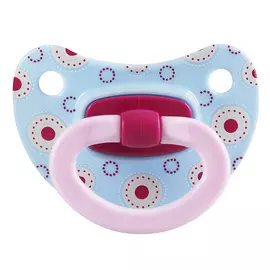 МИР ДЕТСТВА Пустышка силиконовая ортодонтической формы, 6 +