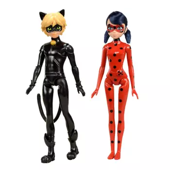 MIRACULOUS Набор из 2-х кукол "Леди Баг и Супер-Кот", 50275 1.0
