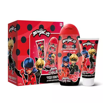 MIRACULOUS Подарочный набор Чудо вокруг! (средство для купания 3в1 + крем-уход)