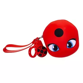 MIRACULOUS Силиконовый кошелёк Леди Баг и Супер-Кот, Тикки