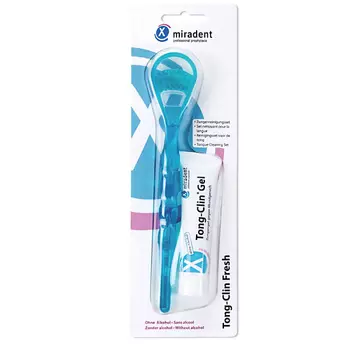 MIRADENT Набор для очистки и ухода за языком Tong-Clin® Fresh 1.0