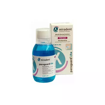 MIRADENT Ополаскиватель для полости рта paroguard chx 0,2 % 200.0