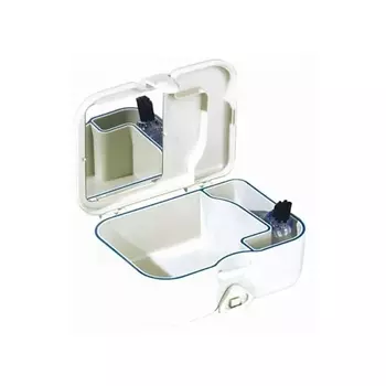 MIRADENT Водонепроницаемый, герметичный бокс для хранения протезов с щеткой для чистки Protho Box 1.0
