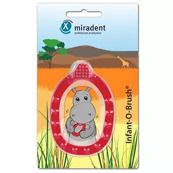 MIRADENT Зубная щетка-прорезыватель (грызунок) для детей Infant-O-Brush®