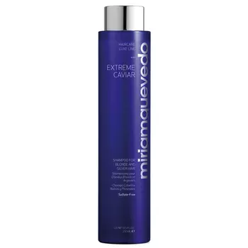 MIRIAM QUEVEDO Шампунь для светлых и седых волос с экстрактом черной икры Extreme Caviar Shampoo for Blonde and Silver Hair