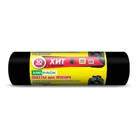 MIRPACK "ХИТ" Мешки для мусора, 30 литров 20.0