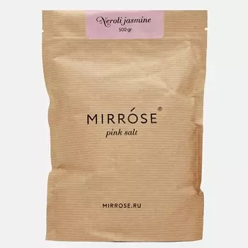 MIRRÓSE Розовая парфюмированная соль "Нероли &amp; Жасмин"