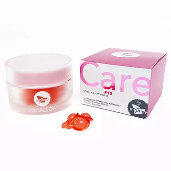 MISHIPY CARE ACMELLA F12. Восстанавливающая сыворотка в капсулах для лица с маслом бораго 50.0