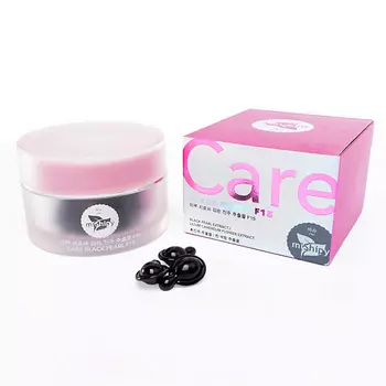 MISHIPY CARE BLACK PEARL F15. Антивозрастная сыворотка в капсулах для лица с экстрактом белой лилии 50.0