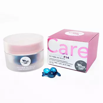 MISHIPY CARE SEAWEED F14. Увлажняющая сыворотка для лица в капсулах с экстрактом каррагенана 30.0