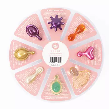 MISHIPY TEST SET REGENERATION. Набор сывороток в капсулах для лица и кожи вокруг глаз 60.0