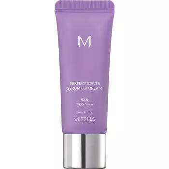 MISSHA BB-крем для лица с антивозрастной сывороткой SPF 50-PA ++++ Perfect Cover Serum