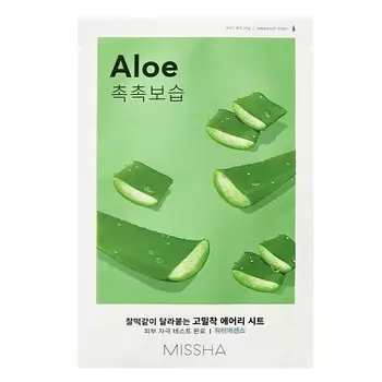 MISSHA Маска для лица Airy Fit Sheet Mask Aloe