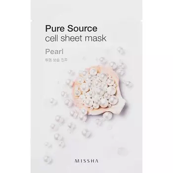 MISSHA Маска кремовая ночная Pure Source с экстрактом жемчуга