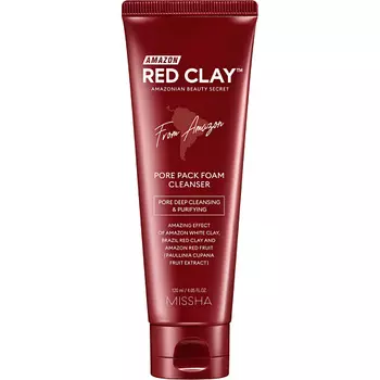 MISSHA Пенка для умывания и очищения пор Amazon Red Clay с амазонской глиной