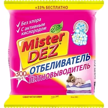 MISTER DEZ Eco-Cleaning Отбеливатель-пятновыводитель с активным кислородом 300.0
