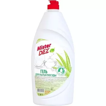 MISTER DEZ Гель для мытья посуды "Алоэ-вера" 1000