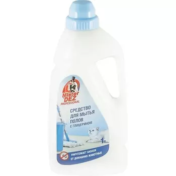 MISTER DEZ PROFESSIONAL Средство для мытья полов с глицерином 1000