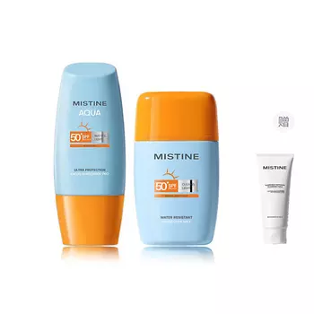 MISTINE Набор по уходу за кожей Commute Sun Protection SPF50+