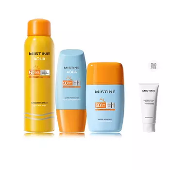 MISTINE Набор по уходу за кожей Commute Sun Protection SPF50+