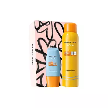 MISTINE Набор солнцезащитных средств Little Yellow Hat SPF50+ PA++++