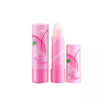 MISTINE Проявляющийся бальзам для губ Pink Magic Клубничная Магия