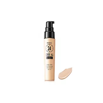 MISTINE Тональная основа 24 Cover All Foundation Oil Control SPF15