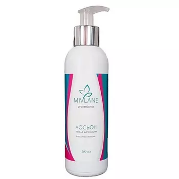 MIVLANE Крем лосьон после депиляции Восстанавливающий c зелёным чаем 200.0