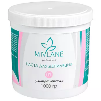 MIVLANE Сахарная паста для шугаринга и депиляции Ультра Мягкая