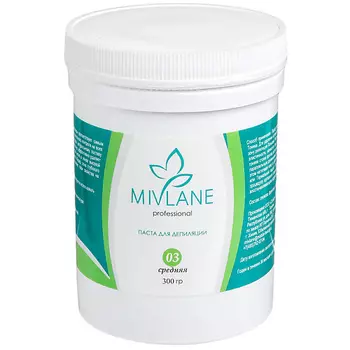 MIVLANE Сахарная паста для шугаринга и депиляции Средней Плотности