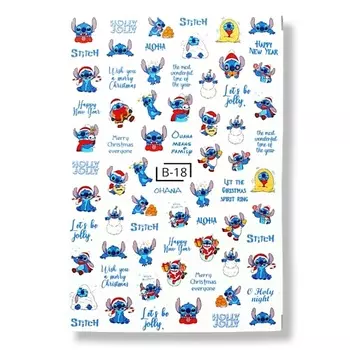 MIW NAILS Слайдер дизайн для ногтей стич