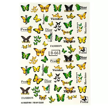 MIW NAILS Слайдеры для ногтей на любой фон Бренды