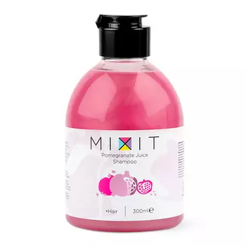 MIXIT Шампунь для волос, жирных у корней и сухих на кончиках Pomegranate Juice Shampoo
