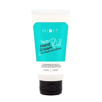 MIXIT Ухаживающий крем для рук с антибактериальным эффектом Bio Hand Cream Eucalyptus &amp; Shea