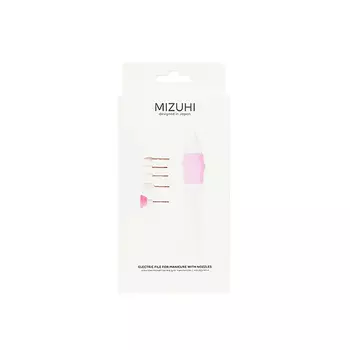 MIZUHI Электрическая пилка для маникюра с насадками