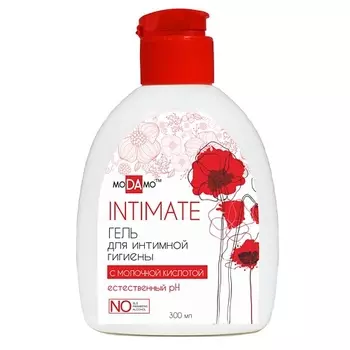 MODAMO Гель для интимной гигиены "INTIMATE" с молочной кислотой 300.0