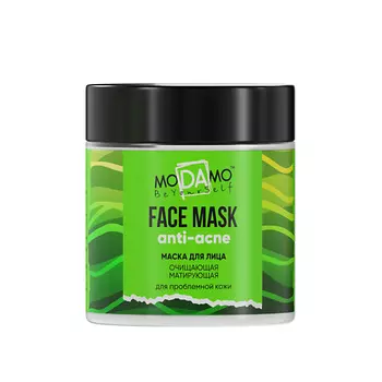 MODAMO Маска очищающая матирующая для проблемной кожи "Anti-Acne" 75.0