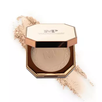 MODAPOP Пудра для лица матирующая компактная минеральная легкая