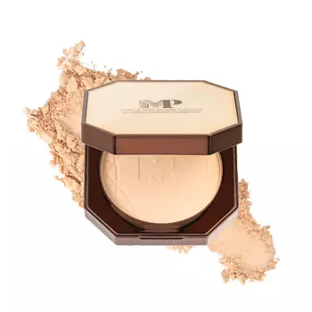 MODAPOP Пудра для лица матирующая компактная минеральная легкая