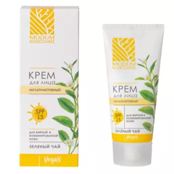 MODUM Крем для лица мультиактивный Зеленый чай КЛАССИКА 50.0
